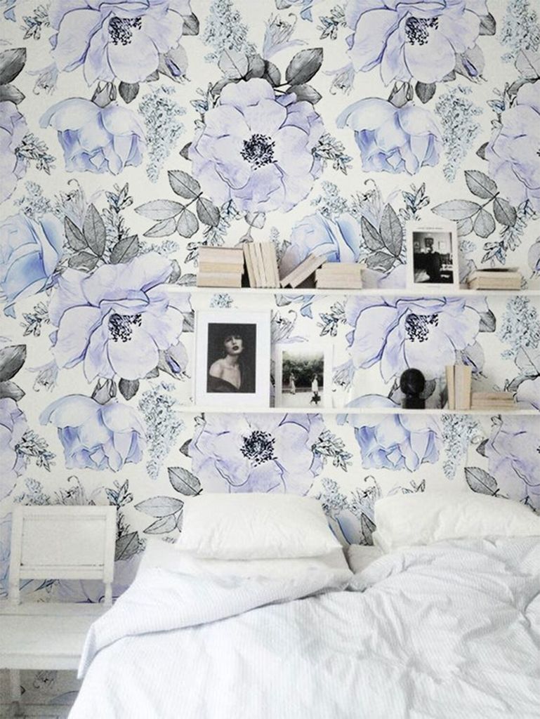 Coloray Fototapete 152x104 cm Vlies-Fototapete - Rosen empfindliche Blumen