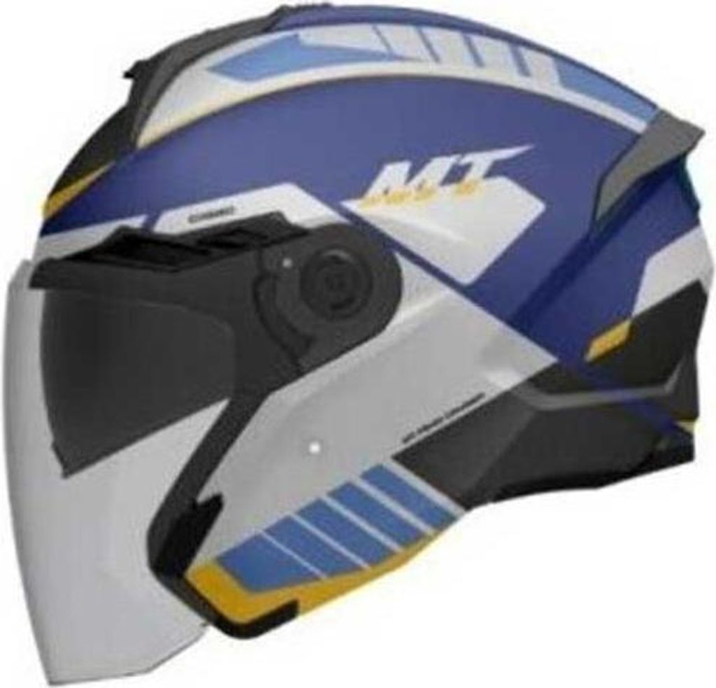 Mt Helmets Cosmo Sv Cruiser Jethelm Mehrfarbig M Mehrfarbig M