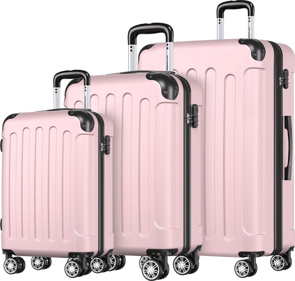 TRVLMORE Kofferset 3-teilig, 38L Handgepäck + 70L und 110L Produktbild 