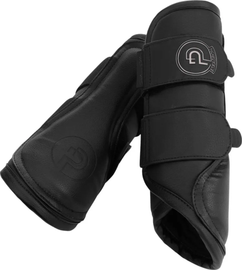 Guêtres de saut Eskadron Platinum 2025 Noir XL pour l'entraînement pro