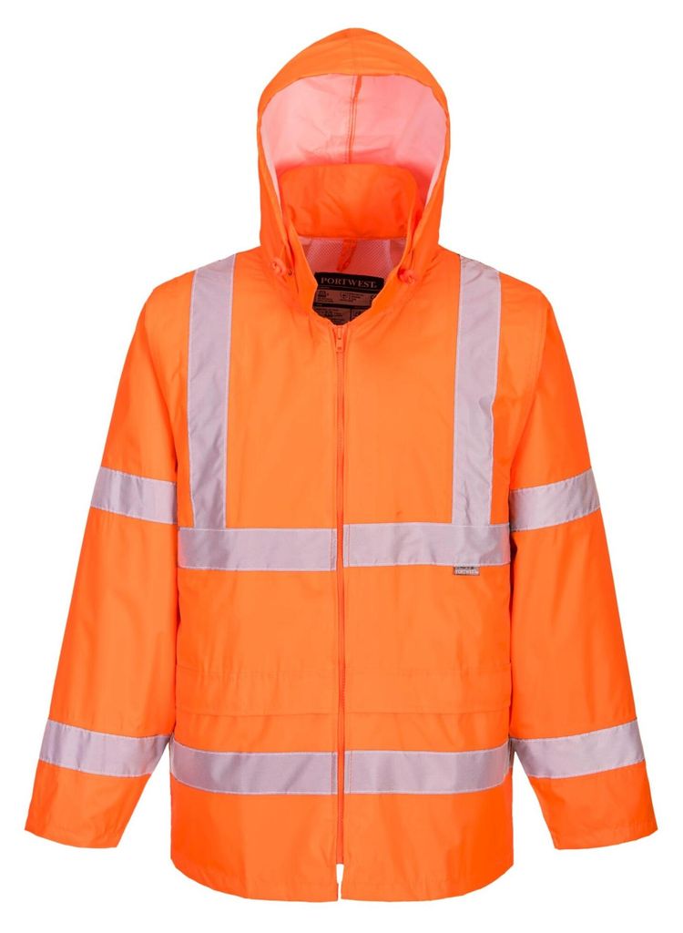 Portwest Warnschutz-Regenjacke H440 Gr. XL Orange Produktbild 