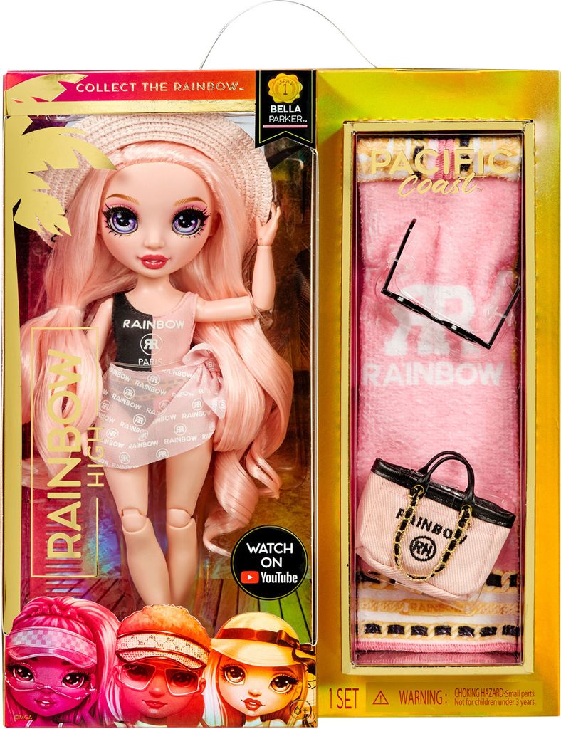 MGA Regenbogen High Sommer Mode Puppe - Bella Parker Produktbild 
