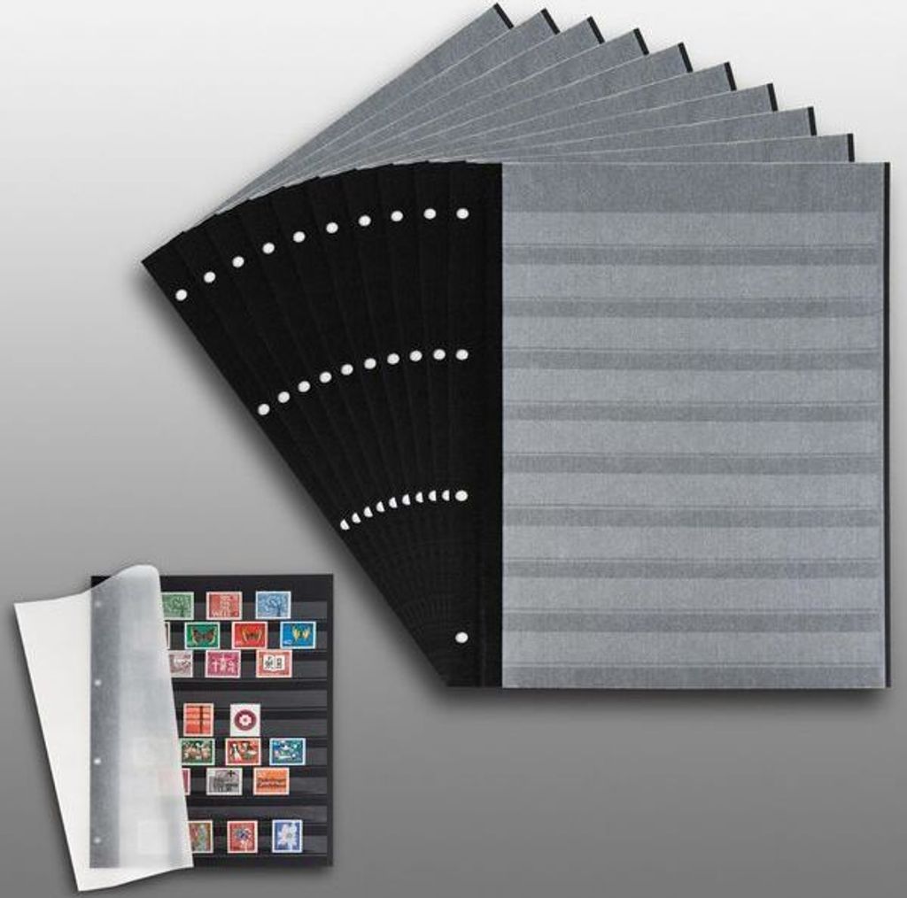 Prophila Collection 20 Einsteckseiten auf 10 Blättern, Produktbild 
