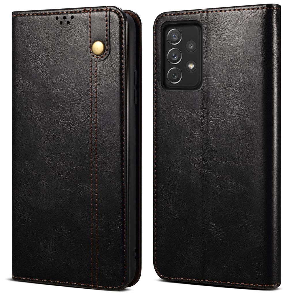Pouzdro pro Samsung Galaxy A52S 5G, kožené flip pouzdro Obrázek produktu 