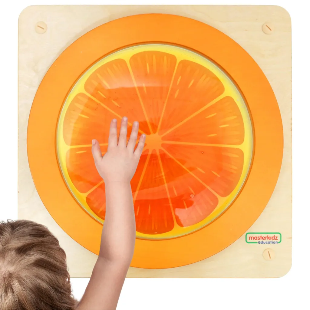 Éveil mural Masterkidz Orange : Solution pour la motricité et l'éveil
