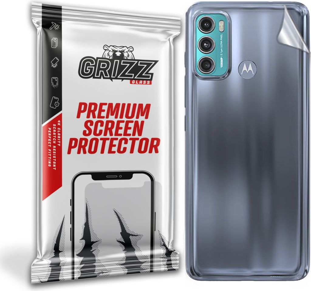 Folie auf der Rückseite GrizzGlass SatinSkin für Motorola Moto G60