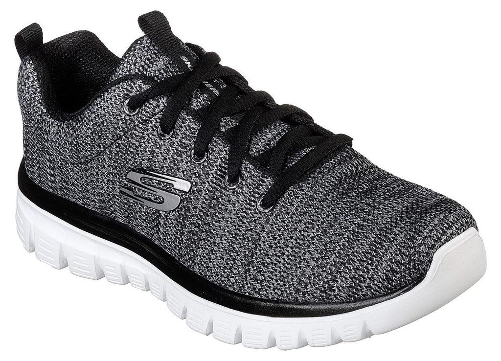 Skechers Graceful Twisted Fortune Schwarz BKW Größe EU 38 Produktbild 