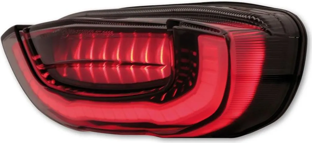 Feu arrière LED HIGHSIDER avec catadioptre noir teinté Honda CB 650