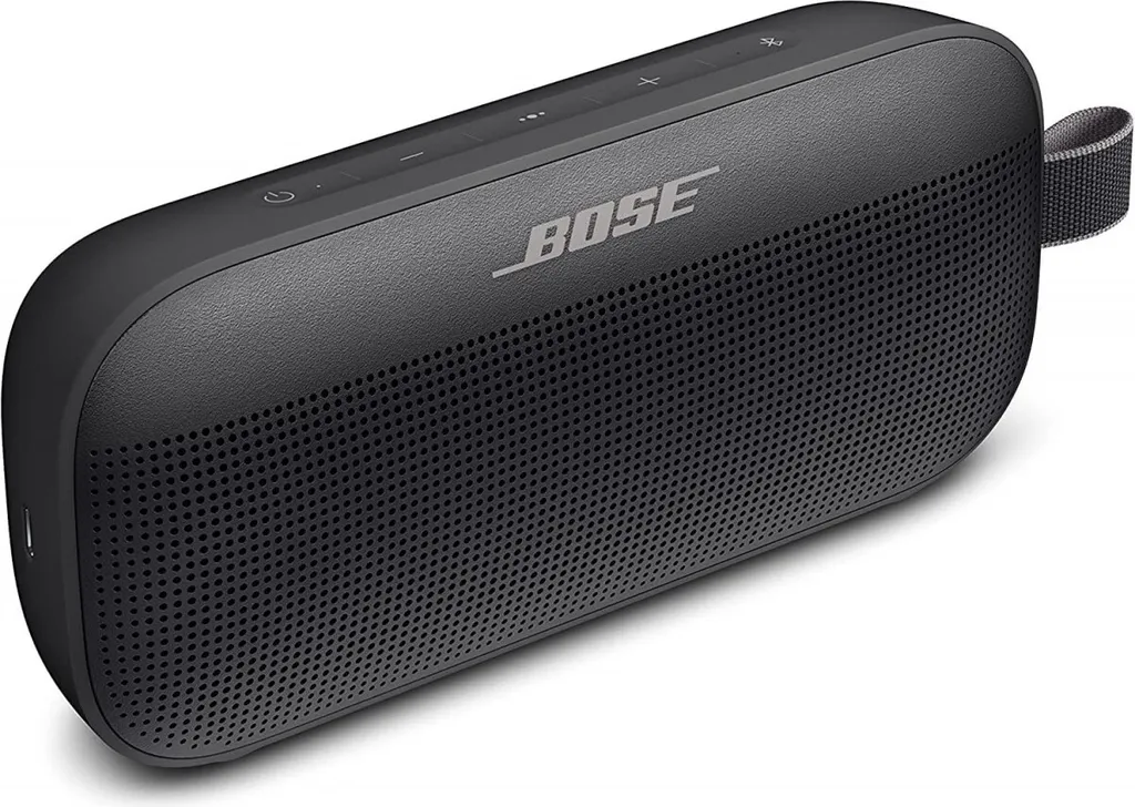 Enceinte Sans Fil Bose SoundLink Flex Noir Idéale pour l'Extérieur IP67