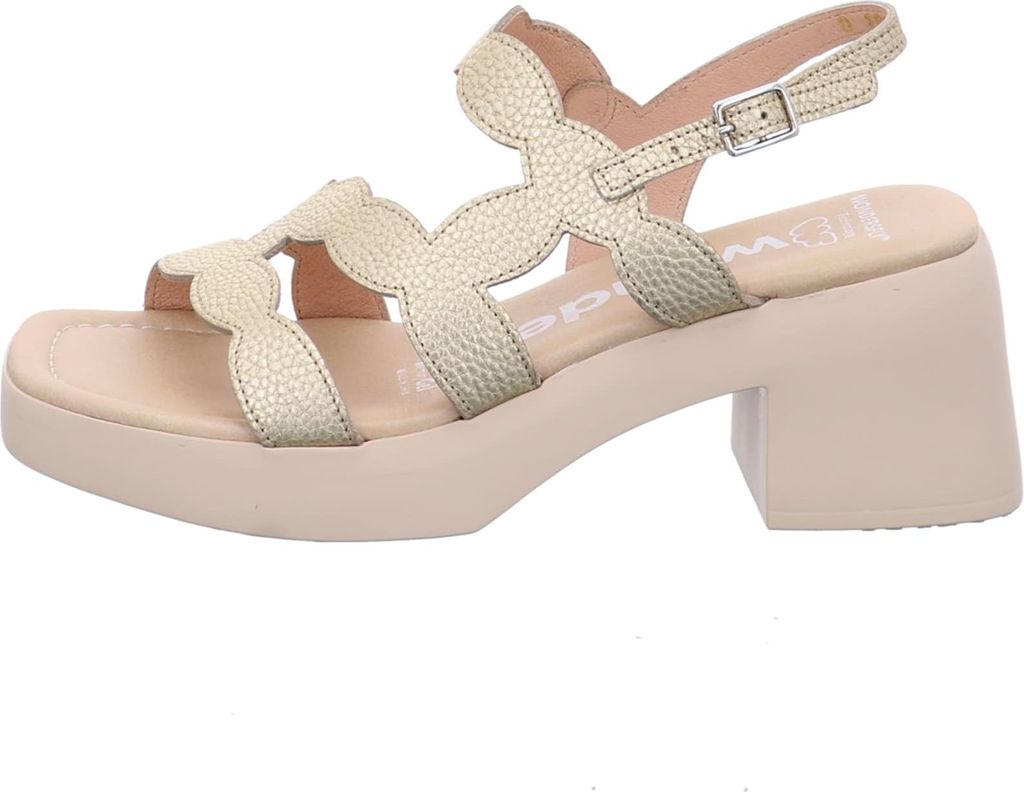 Wonders Sandalen Damen 32303539343638 Gold 42 EU