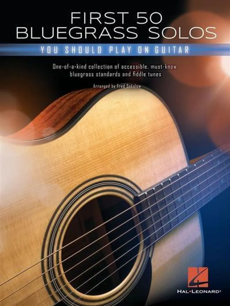 Livre de partitions guitare : 50 solos de Bluegrass incontournables