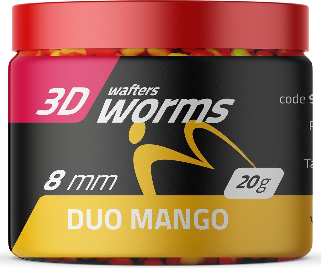 Wafters MatchPro Top Worms Wafters 3D Duo Mango 8mm