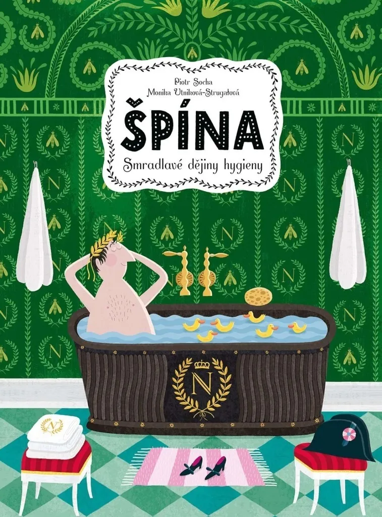 Beau livre illustré sur l'histoire de l'hygiène et de la propreté
