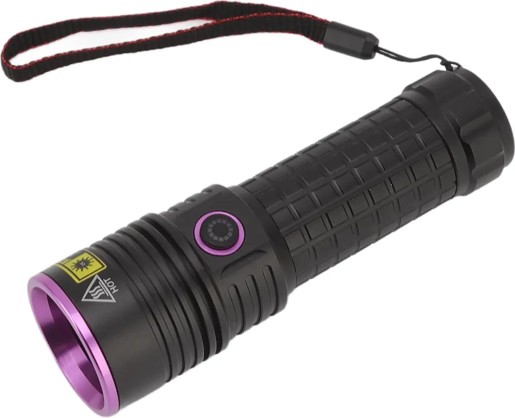 Lampe UV 365nm Rechargeable Y48 Détecteur d'Urine et Lumière Noire