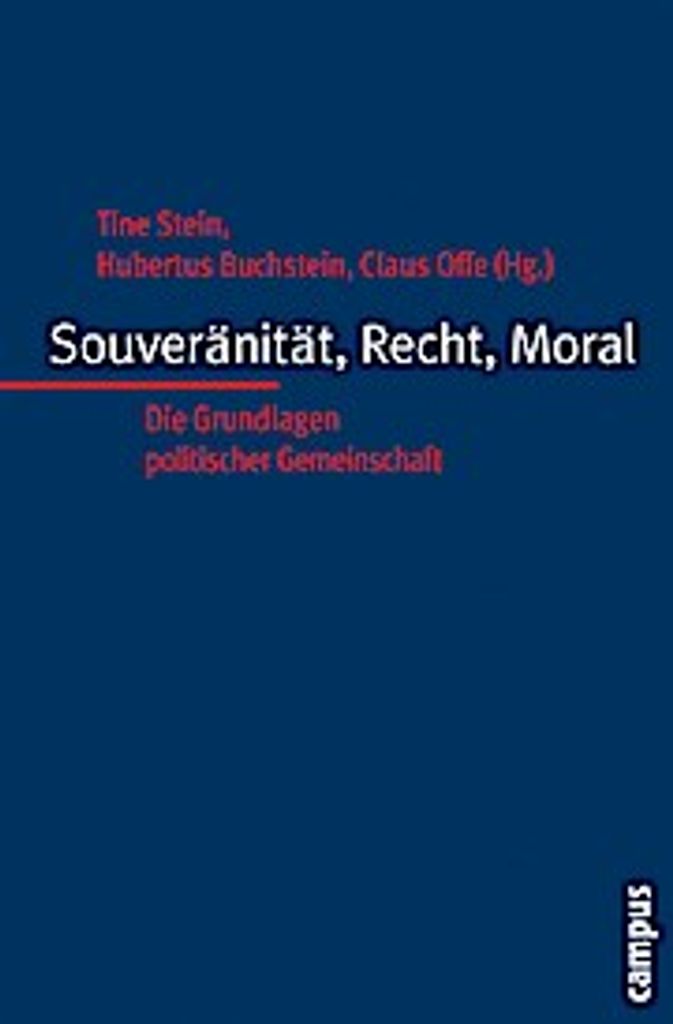 Souveränität, Recht, Moral