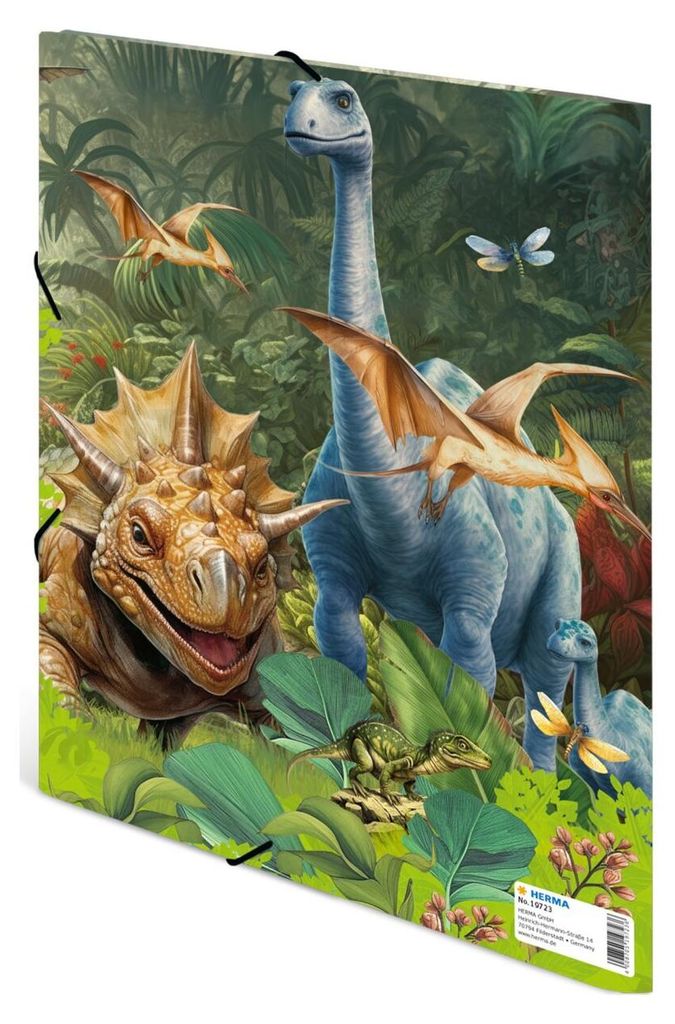 HERMA Sammelmappen A4 Karton Dino World Image du produit 