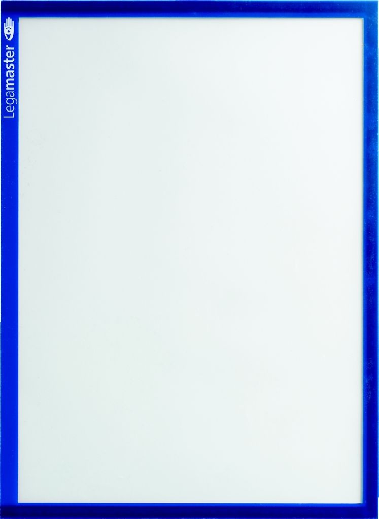 Dokumentenhalter magnetisch A4 blau VE=12x5 Stück