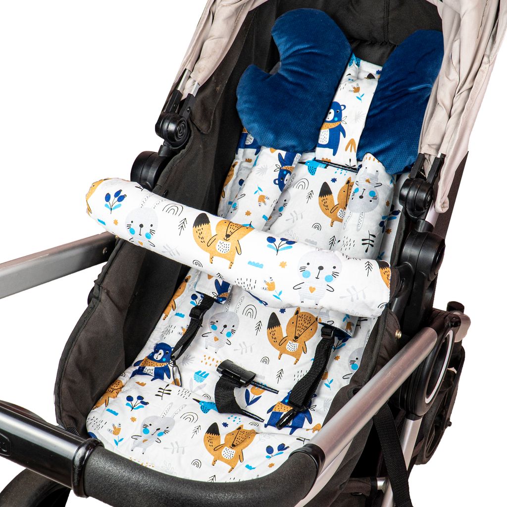 Baby Sitzeinlage Universal Sitzauflage für Kinderwagen Buggy Kindersitz Pad 
