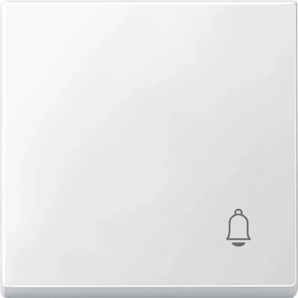 Plaque Sonnette Merten MEG3305-0419 Système M pour Rénovation Maison