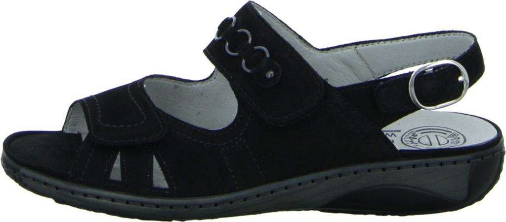 WALDLÄUFER Damen Sandalen & Sandaletten schwarz Gr. 9