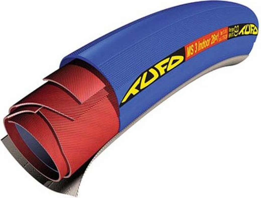 Tufo Schlauchreifen MS3 Reha 26x0.85\" 21-590 blau faltbar Produktbild 