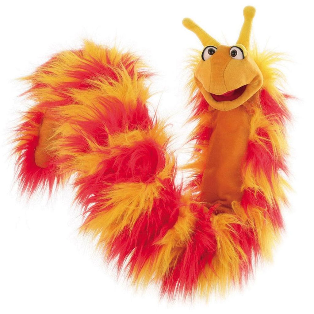 Handpuppe Reni die Riesenraupe Living Puppets W256 Produktbild 