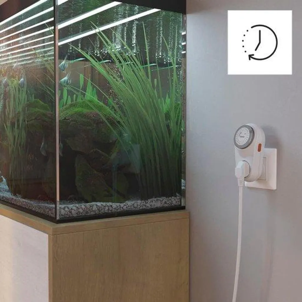 Minuterie à prise compacte blanc pour usage intérieur - Modèle T-20