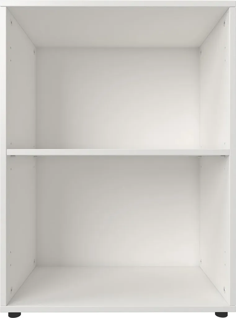 Étagère blanche Trio 2 niveaux 57x77 cm - Finition mélaminée résistante