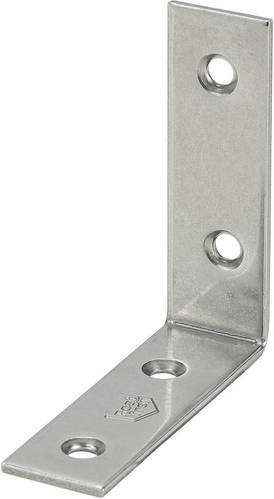 Vormann Stuhlwinkel 60x60x18 mm Edelstahl A2 - 4 Stück Produktbild 
