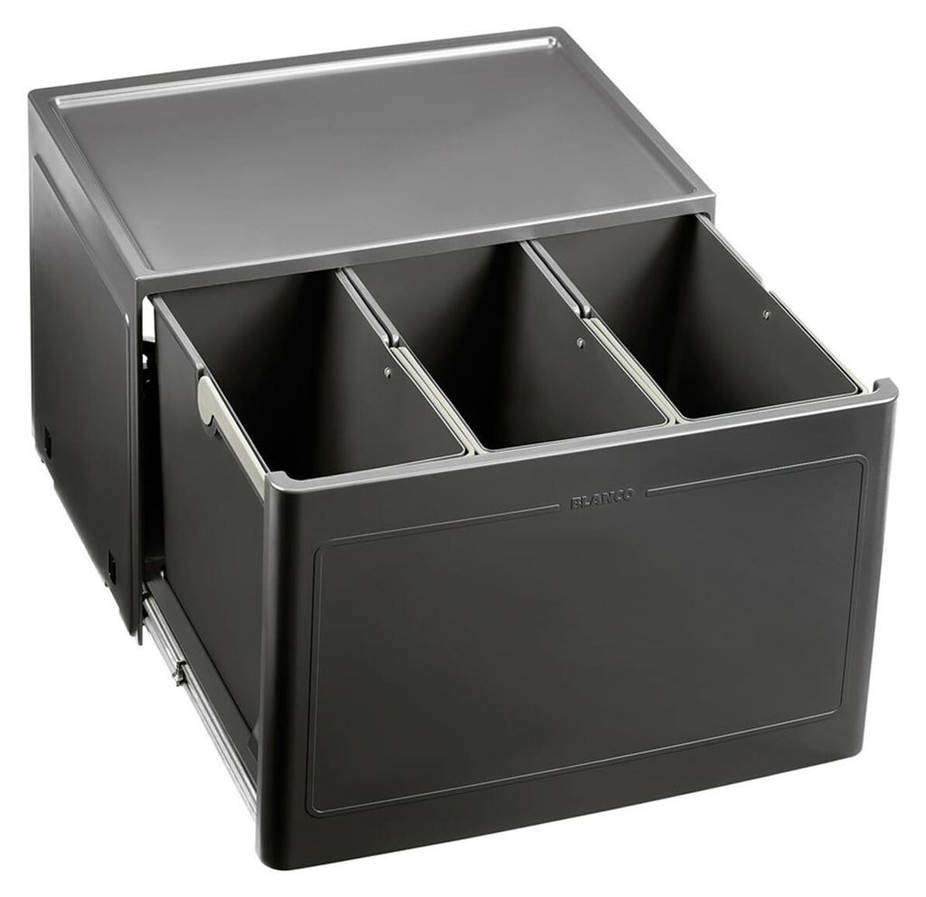 BLANCO SELECT BOTTON Pro 60/3 Manual, Czarny, Stal Zdjęcie produktu 