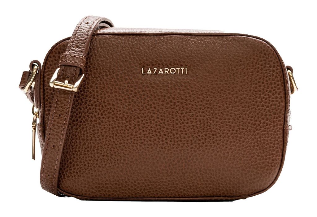 Lazarotti Leder Umhängetasche Bologna Leather Shoulder Bag Produktbild 