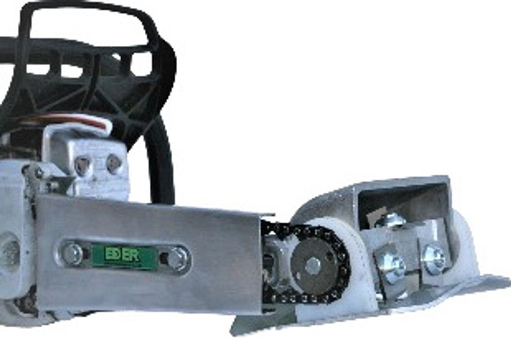 Rundhobel Set EDER ERH-C, Kettenbetrieben inkl. .325" Antriebsritzel, Kette und 12mm Schwertnut