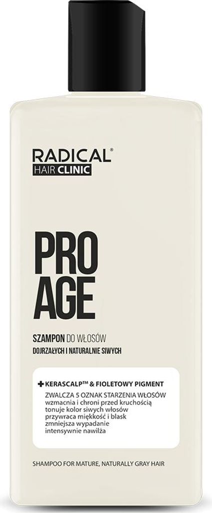 Shampoo für reifes und natürlich graues Haar