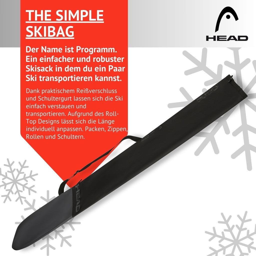 Head 195cm Single Ski Bag 2024 - View #4