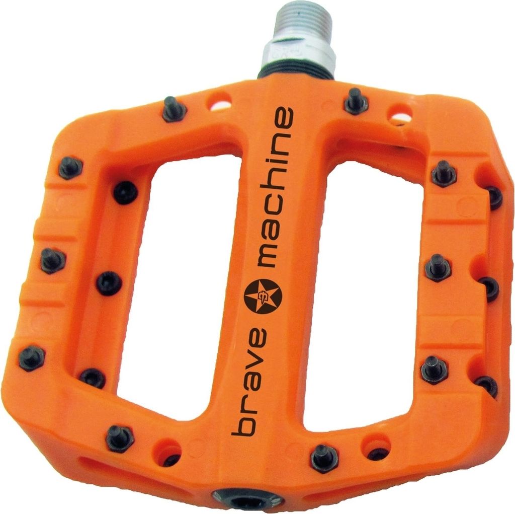 Brave Plattformpedal Dirt Light Plattformpedal Dirt Hellorange
