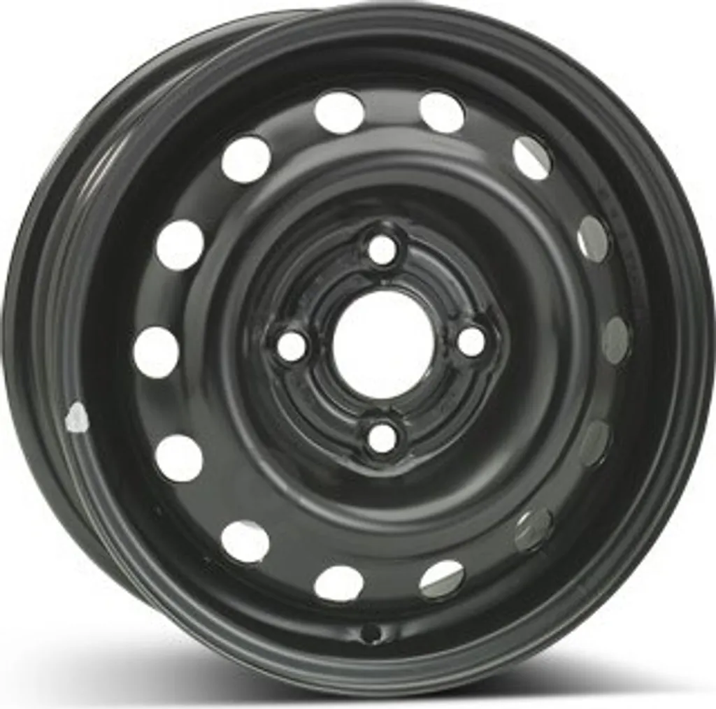 Roue de secours en acier noir 5x13 4x100 ET45 ALCAR ACCIAIO 4040