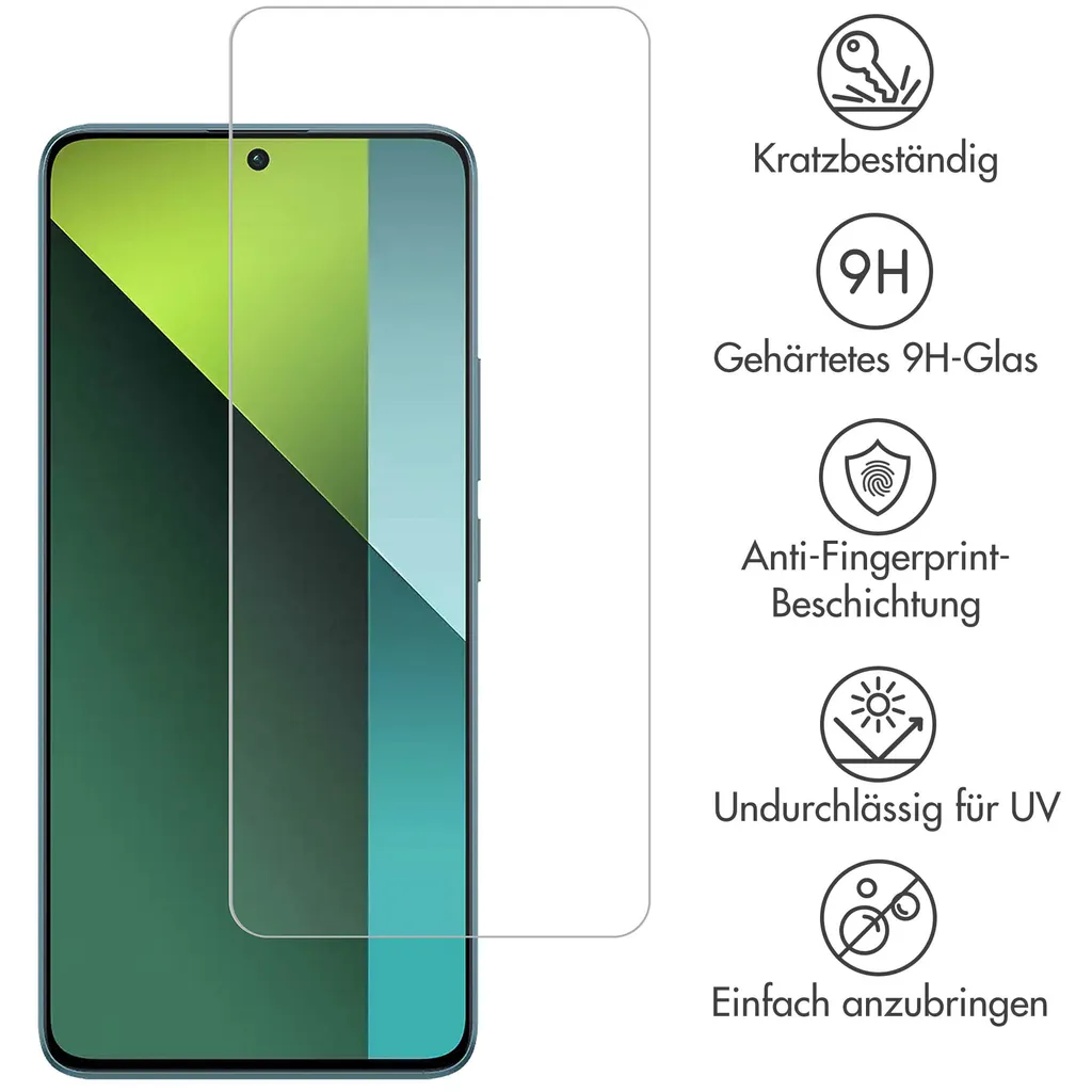 Xiaomi Poco X6 Screen Protector Accezz: Vetro Trasparente Anti-Urto - 2