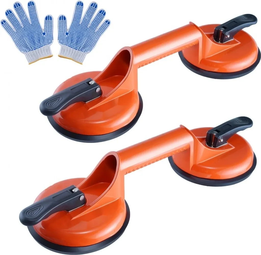 Palonnier à ventouse ergonomique 150kg haute résistance NBR