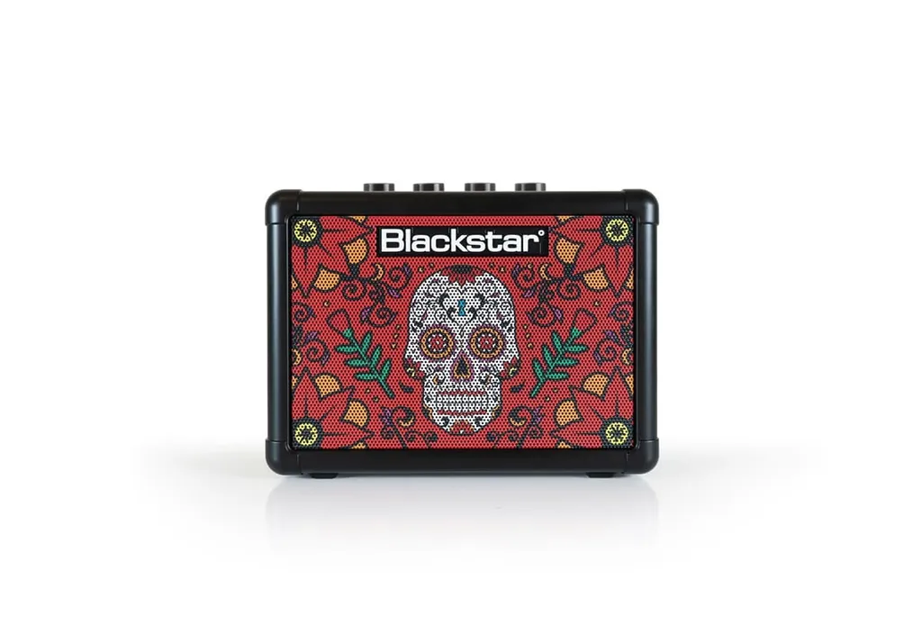 Ampli de Pratique Blackstar Fly 3 Sugar Skull pour la Maison et Voyage