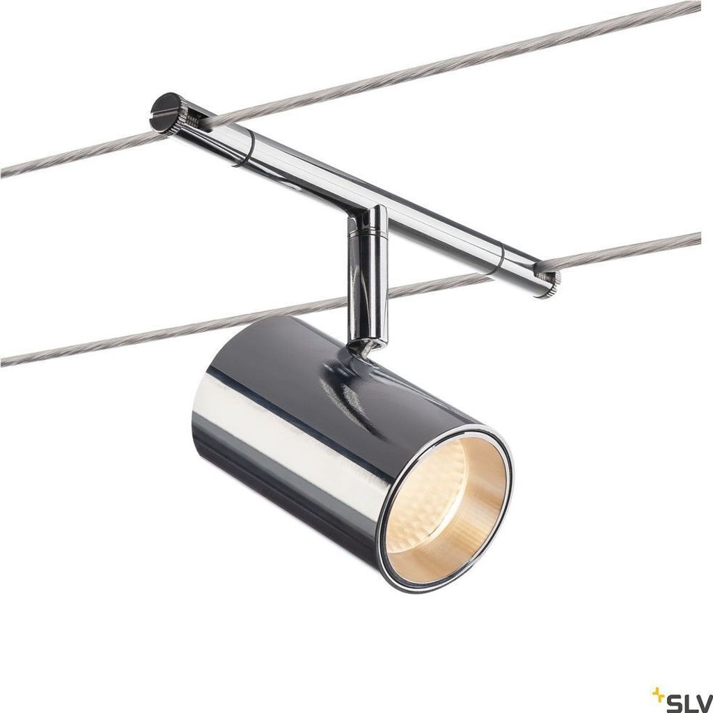 SLV 1002696 TENSEO NOBLO Seilleuchte für Niedervolt-Seilsystem 2700K chrom