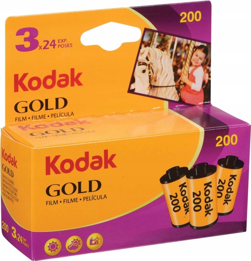 1 rol Kodak Gold, formaat 135/24 Productafbeelding 