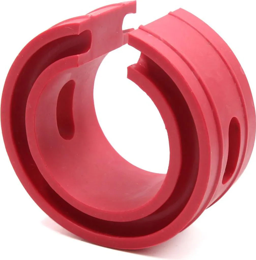 Cale de Ressort Auto Rouge Type-B+ Anti-Vibration et Choc Pack de 2 - 4