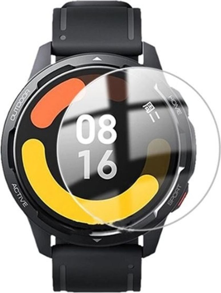 Strap-it Xiaomi Watch S1 Active Displayschutzfolie (Glas)