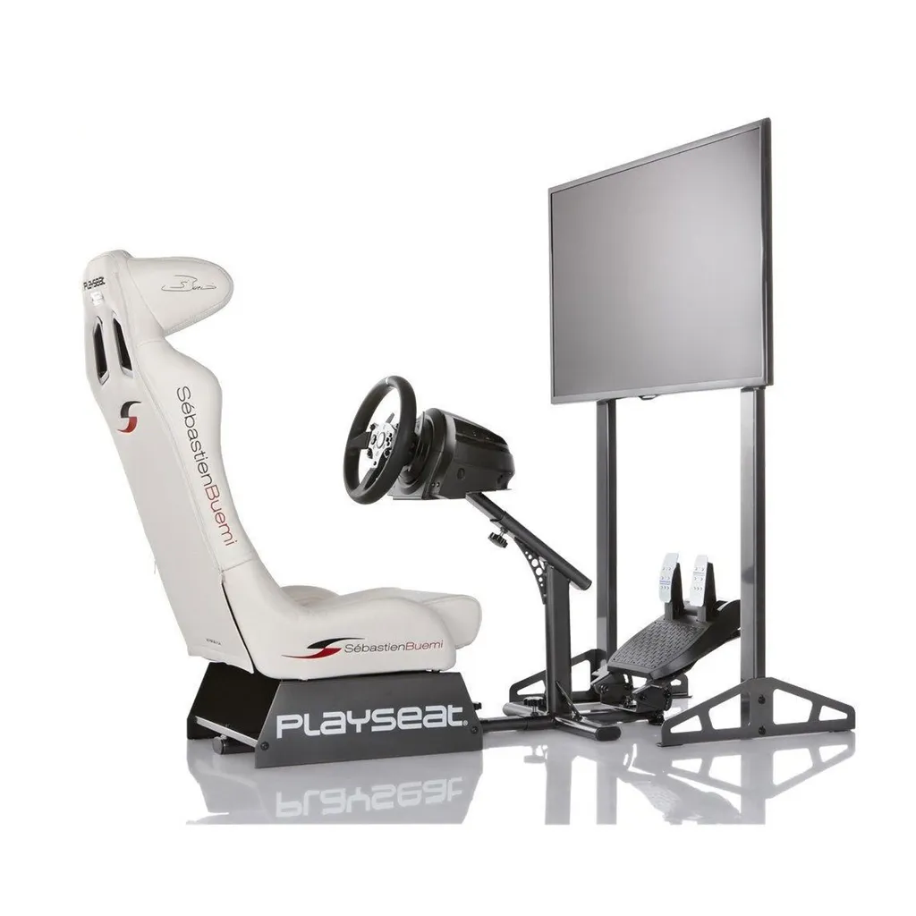 Playseat TV Stand PRO Support Écran 65 Pouces Autonome en Gris Métal