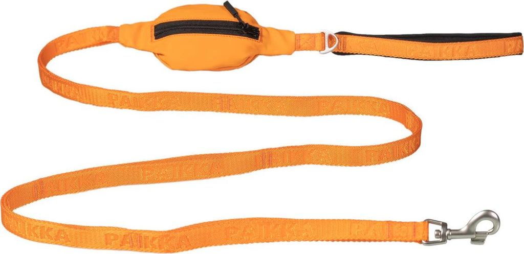 PAIKKA Hundeleine "Visibility Leash" orange, Maße: 180 cm / 15 mm