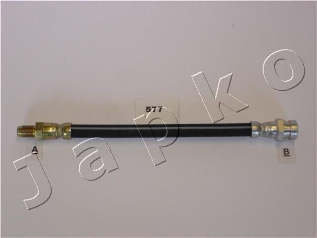 JAPKO Halter Bremsschlauch 69577 Hinten für MITSUBISHI PAJERO II (V3W, V2W, V4W) 217mm 9mm 10mm