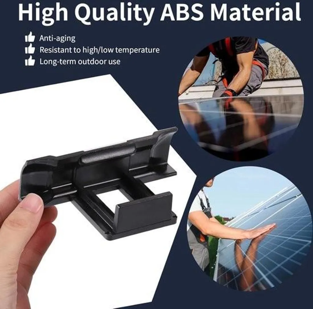 Drainage de l'eau pour panneaux solaires - Solution 24 clips efficaces