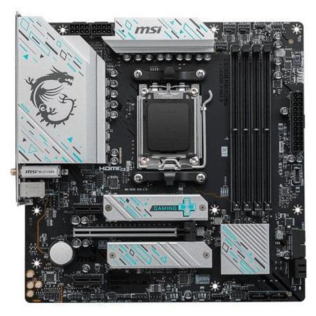 MSI B760 GAMING PLUS WIFI DDR4, Intel, LGA 1700, Intel® Obrázok produktu 