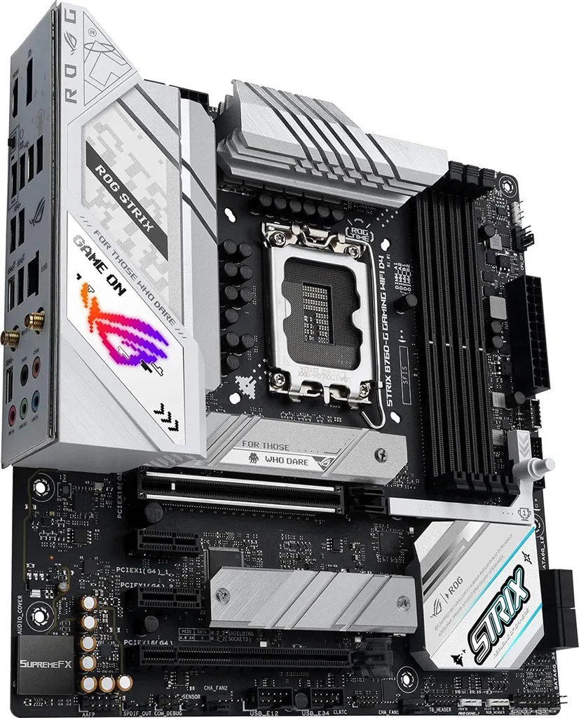Asus ROG Strix B760-G Gaming WiFi D4 avec Port USB 3.2 Gen 2 LGA1700