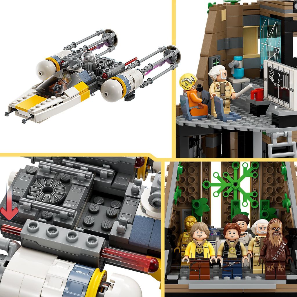 LEGO 75365 Star Wars: Eine Neue Hoffnung Rebellenbasis auf Produktbild 5